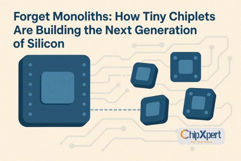 Forget Monoliths: How Tiny Chiplets Are Building the Next Generation of Silicon