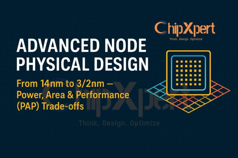 Advanced Node Physical Design: From 14 nm to 3/2 nm, Power, Area, Performance (PAP) trade-offs