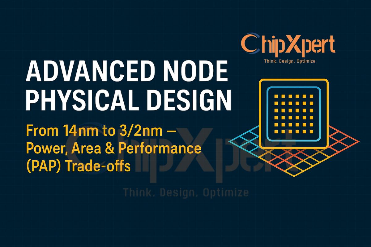 Advanced Node Physical Design: From 14 nm to 3/2 nm, Power, Area, Performance (PAP) trade-offs