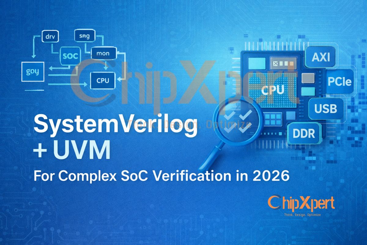 SystemVerilog + UVM for Complex SoC Verification in 2026 1 SystemVerilog + UVM for Complex SoC Verification in 2026