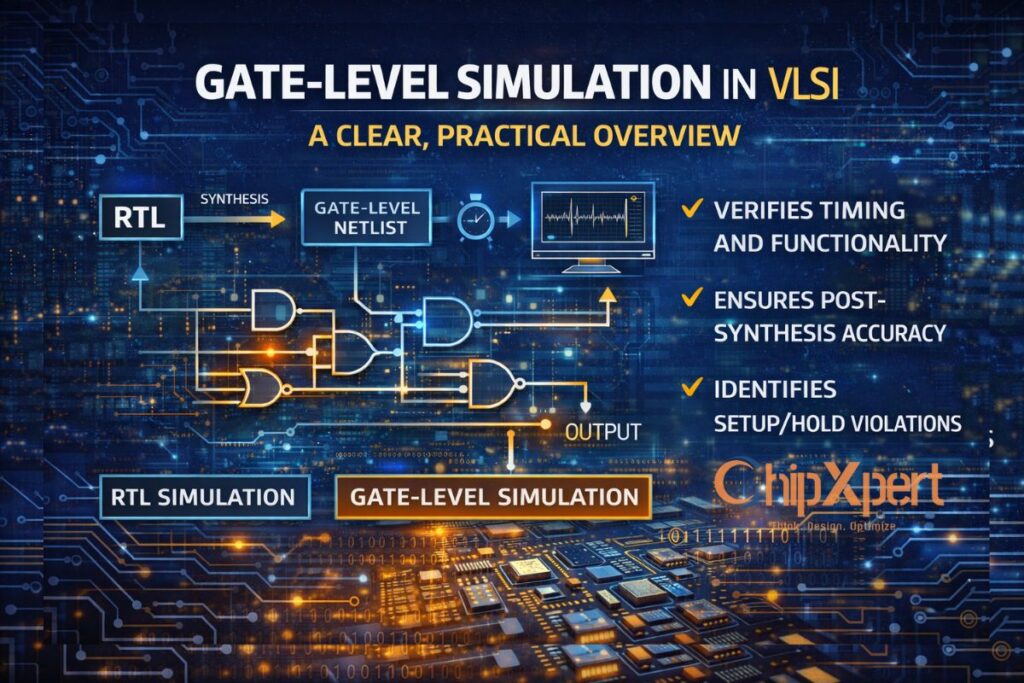 Gate-Level Simulation in VLSI: A Clear… | ChipXpert | Fee, Duration ...