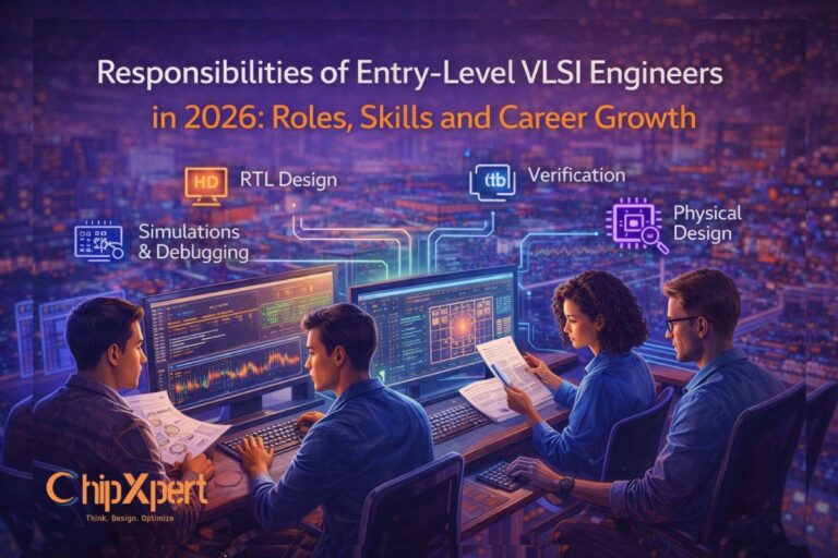 Responsibilities of Entry-Level VLSI Engineers in 2026: Roles, Skills and Career Growth