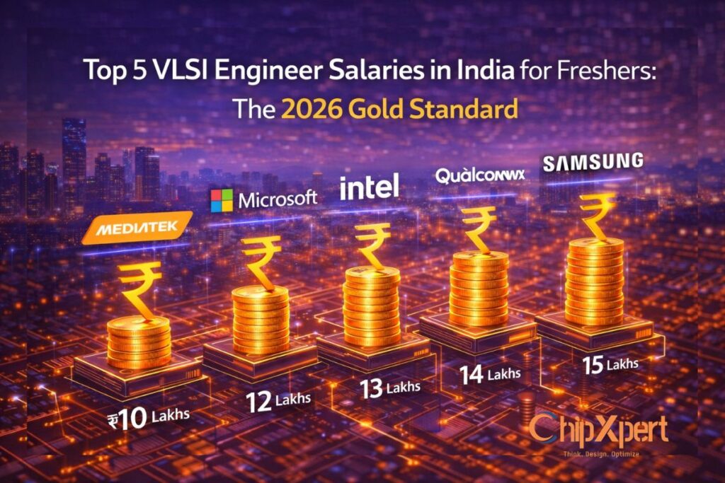 VLSI Engineer Salary in India 2026: Freshers to 10+ Years